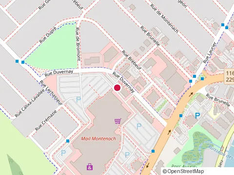 Location of Excavation Cm Enr at 575 Rue Epernay, Laval