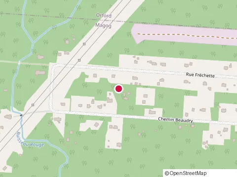Location of Excavation Delta et Fils at 61 Chem. Beaudry, Magog