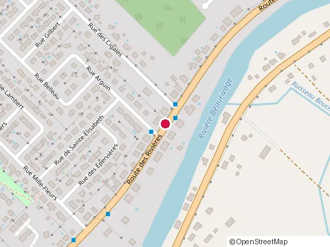 Location of Excavation Deneigement Michel Jr Huot at 3747 chemin Sainte-Anne O, Levis