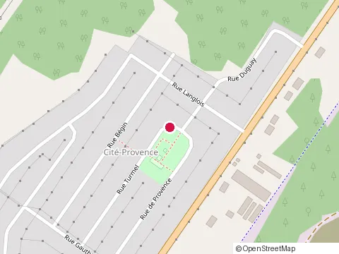 Location of Excavation Denis Lambert at 3417 Rue Turmel, Thetford Mines