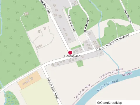 Location of Excavation du Nord at 119 Mnt Brisebois, Saint-Colomban
