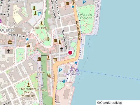 Location of Excavation Edp at 2147 avenue Royale, Québec