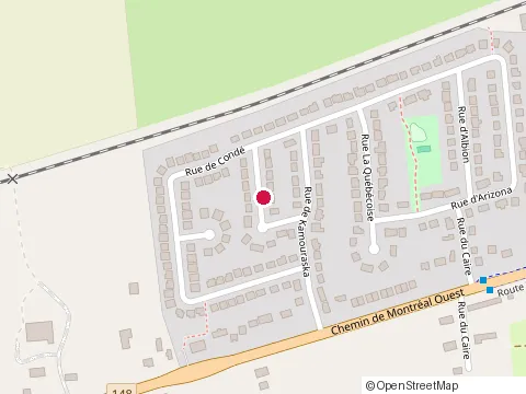 Location of Excavation Eric Sanscartier at 3 de Kamouraska Rue, Gatineau