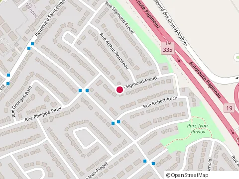 Location of Excavation et Amenagement Tribucon Inc. at 459 Rue Sigmund-Freud, Laval