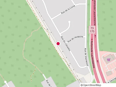 Location of Excavation et Déneigement at 469 Rue du Calvados, Québec