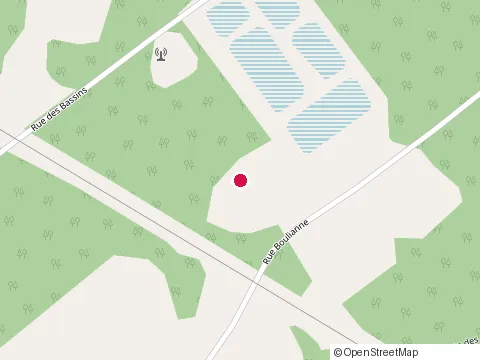 Location of Excavation Forestiere Aubut at 420 Rue Boulianne, Dolbeau-Mistassini