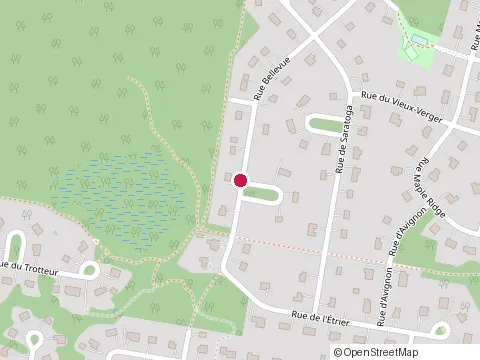 Location of Excavation Francois Roy Inc at 1129 Place Bellevue, Saint-Lazare