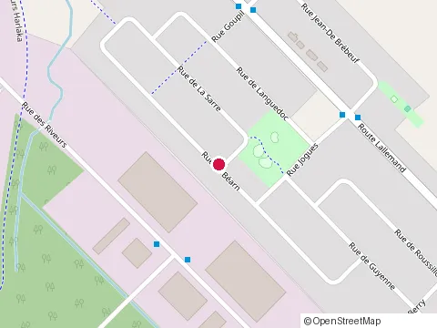 Location of Excavation Fy Bellerive Inc at 1120 Rue de Bearn, Levis