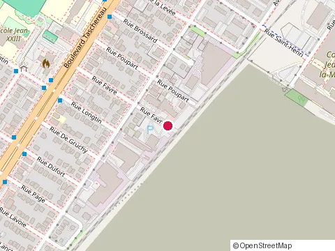 Location of Excavation G Dinelle Inc at 635 Favre, La Prairie