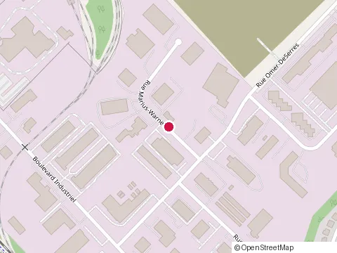 Location of Excavation Gravel at 59 Rue Marius-Warnet, Blainville