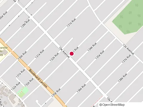 Location of Excavation Guy Rodrigue & Fils at 1100 133E St, Saint-Georges