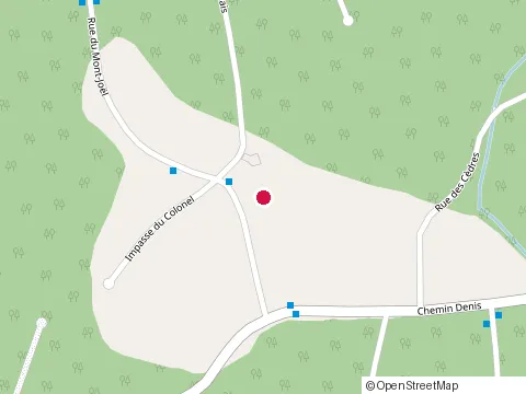 Location of Excavation J F Nadeau at 80 Rue du Mont Joël, Cantley