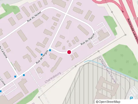 Location of Excavation J S Lauzon at 515 Rue du Platine #100, Québec
