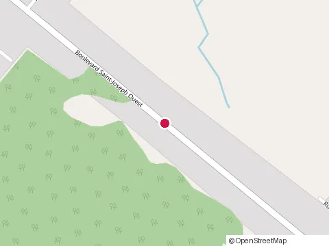 Location of Excavation Jacques Melancon at 1943 boulevard Saint-Joseph O, Drummondville