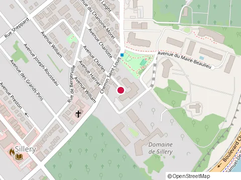 Location of Excavation Jean Pierre Bedard at 2087 avenue du Lac-Saint-Charles, Québec