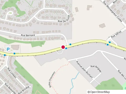 Location of Excavation l S M at 11845 boulevard Saint-Claude, Québec