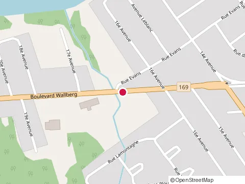 Location of Excavation Lac-St-Jean at 2246 Rue Evans, Dolbeau-Mistassini