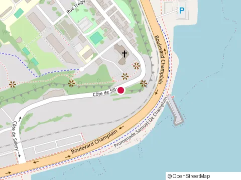 Location of Excavation Lafontaine at 2337 chemin du Foulon, Québec