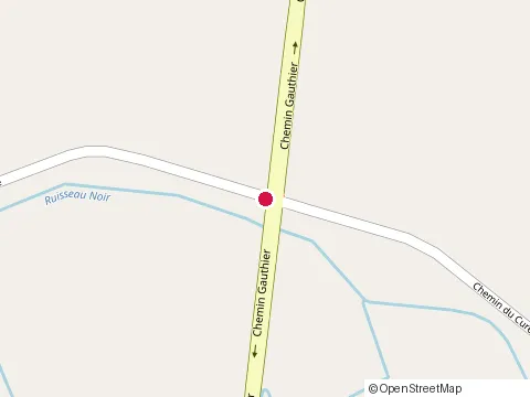 Location of Excavation Marc Villeneuve at 8671 Rang Curé Barrette, Terrebonne