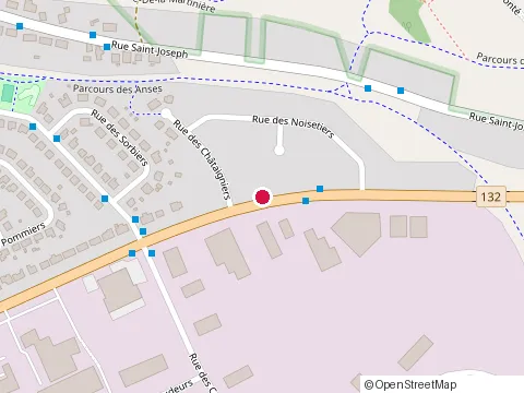 Location of Excavation Marcel Vézina Inc. at 9000 Bd Guillaume-Couture, Lévis