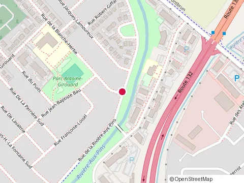 Location of Excavation Mario Collin Enr at 641 Rue de la Riviere-aux-Pins, Boucherville