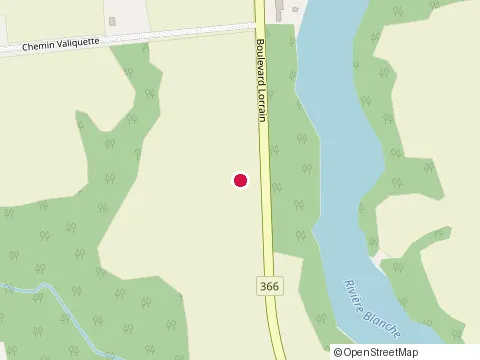 Location of Excavation Martin Gagnon at 1864 Boul Lorrain, Gatineau