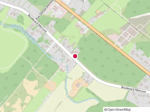 Location of Excavation Martin Traversy at 2835 boulevard Mercure, Drummondville