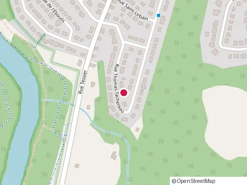 Location of Excavation Maurice Langis Inc at 555 Rue Thomas-Taschereau, Rimouski