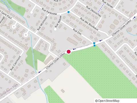 Location of Excavation Mg St-Pierre Inc at 1480 Chem. Ozias-Leduc, Mont-Saint-Hilaire