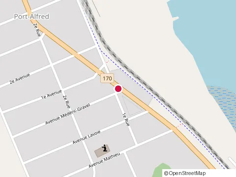Location of Excavation Mgm at 1011 Bd de la Grande-Baie S, La Baie