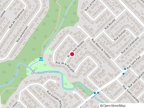 Location of Excavation Michel Poulin Inc at 1131 Rue Olivar-Asselin, L'Ancienne-Lorette