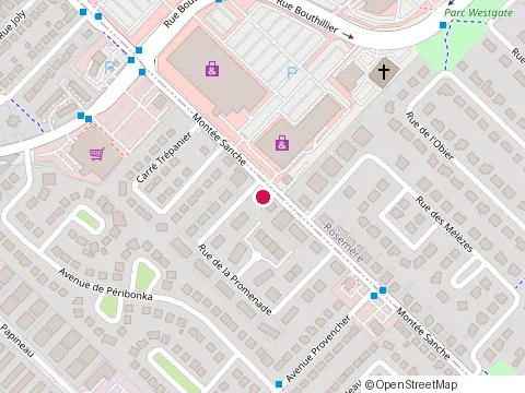Location of Excavation Morency at 315 Rue Montee Sanche, Boisbriand