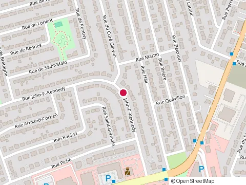 Location of Excavation Nitram at 714 Rue John-F.-Kennedy, Terrebonne