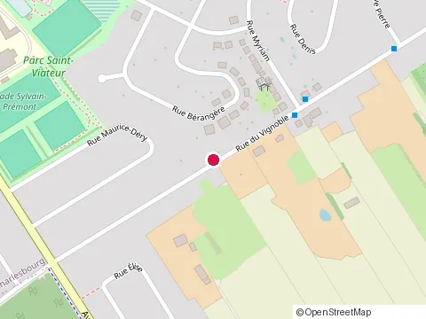 Location of Excavation Obel Inc at 1778 Rue du Vignoble, Québec