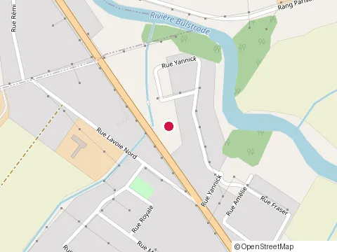 Location of Excavation P-P Dusseault at 1780 Boulevard Jutras O, Victoriaville