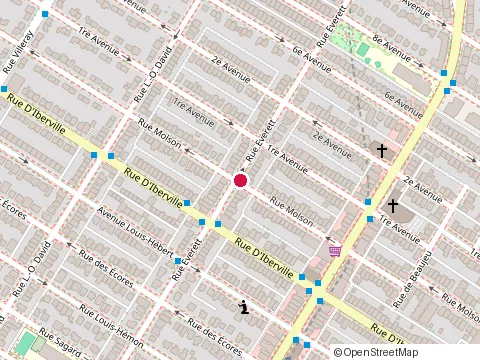 Location of Excavation Petrecca Inc at 7217 Rue Molson, Montréal