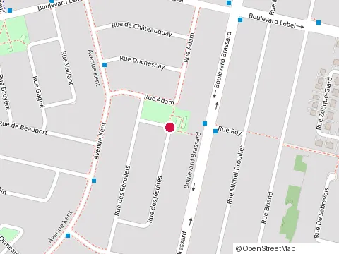 Location of Excavation Pro-Shep Inc. at 1653 Rue des Jésuites, Chambly