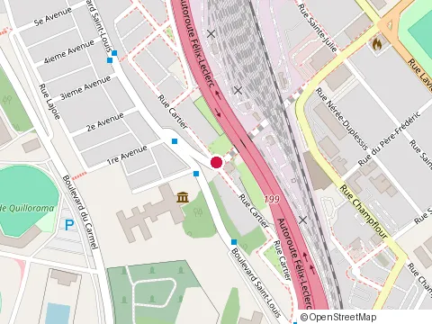 Location of Excavation R M G Inc at 1151 Rue Cartier, Trois-Rivières