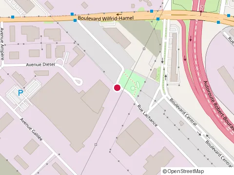 Location of Excavation Real Jean Inc at 1430 Rue Lachance, Québec