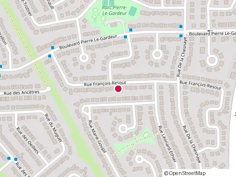 Location of Excavation Real Richer Inc at 497 Rue Leonard-Ethier, Terrebonne