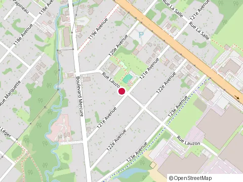 Location of Excavation Remi Lambert & Fils at 175 avenue 121E, Drummondville