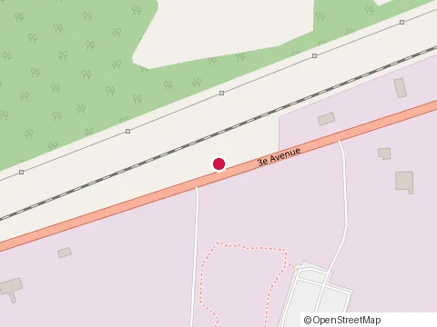 Location of Excavation Roch Huard Inc at 1956 3E Avenue, Val-d'Or