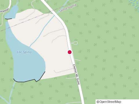 Location of Excavation Sainte-Sophie at 1647 Rue Mcguire, Sainte-Sophie