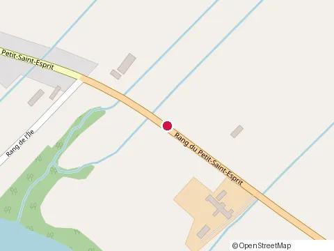 Location of Excavation Simon Richard Inc. at 2580 Rang le Petit-Saint-Esprit, Nicolet