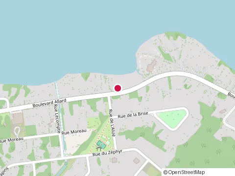 Location of Excavation Slh at 4586 boulevard Allard, Drummondville