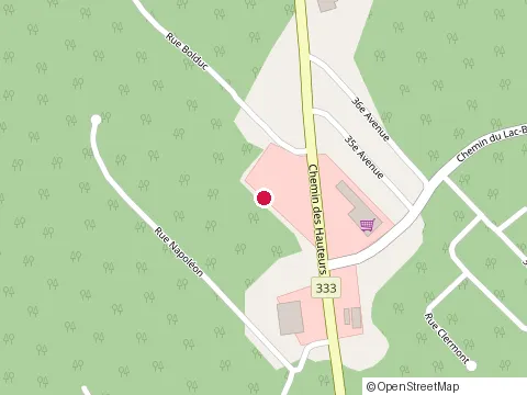 Location of Excavation Stephisa St Onge at 14 Rue Bolduc, Saint-Hippolyte
