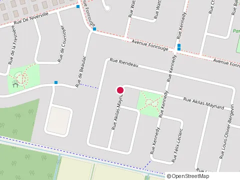 Location of Excavation Tjc Inc at 1640 Rue Riendeau, Chambly