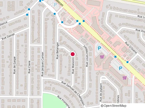 Location of Excavation Ugo Inc at 1950 Rue Maisonneuve, Terrebonne