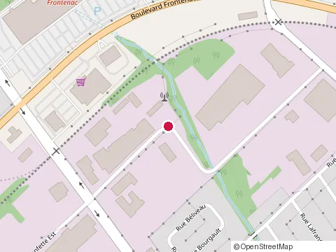 Location of Excavations Gagnon et Frères Inc. at 1050 Rue Monfette N, Thetford Mines