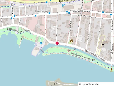 Location of Excavations Lachine Enr at 1960 boulevard Saint-Joseph, Lachine